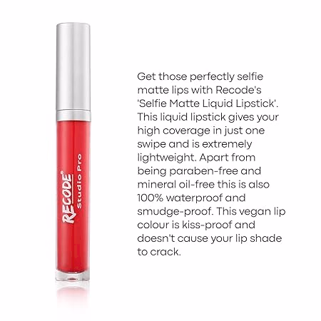 Recode - Selfie Matte liquid - lipstick - 4 - WEDNESDAY
