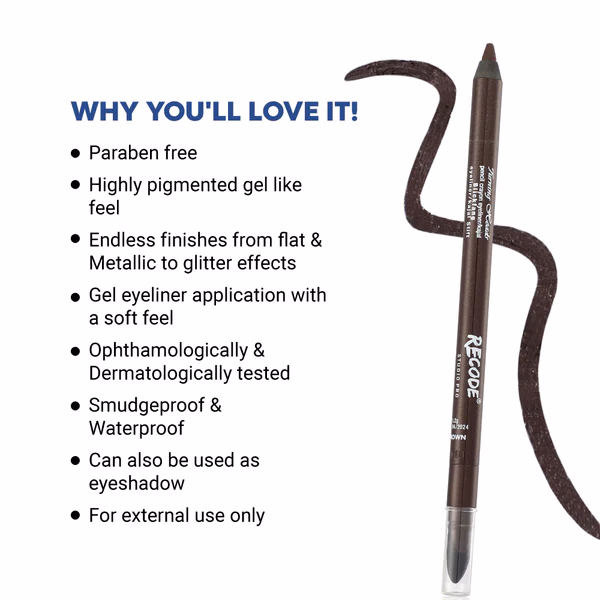 Recode - Turning Heads - Brown -Kajal Pencil