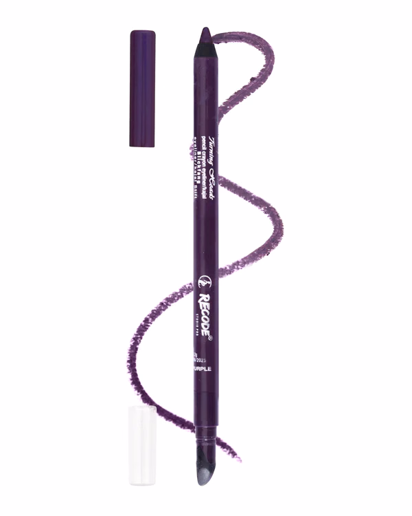 Recode - Jamunia Purple - Turning Heads - Crayon Gel Eyeliner Cum Kajal Pencil