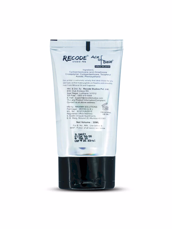 Recode - Mattifying Primer - Ace Of Base