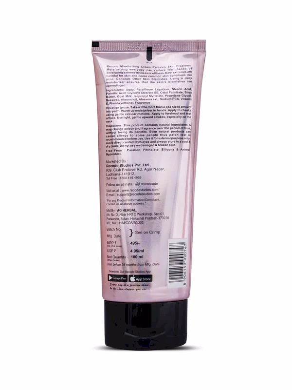 Recode - Moisturizer MILK