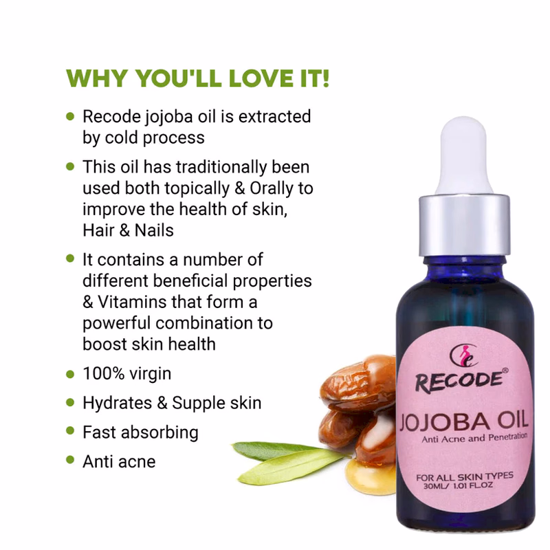Recode - Jojoba Oil - Face & Acne