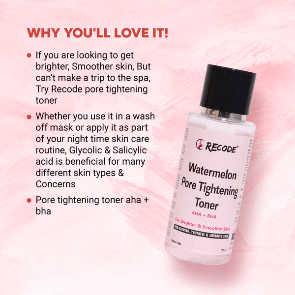 Recode - Watermelon Pore - Tightening Toner