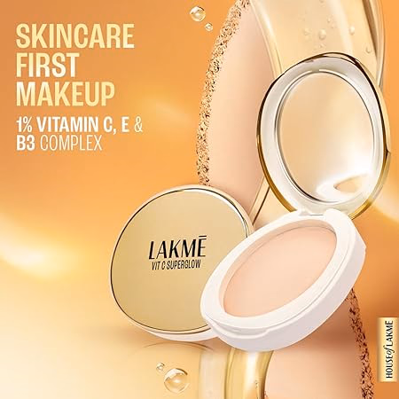 Lakme - Vitamin C Superglow Skin - Cinnamon - Compact