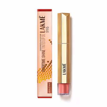 Lakme - 9to5 Overtime Shine Tinted Lip Oil  - Frosted Pink