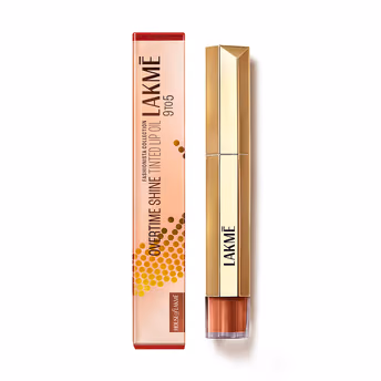 Lakme - 9to5 Overtime Shine Tinted Lip Oil  - COCOA TRUFFLE