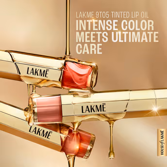 Lakme - 9to5 Overtime Shine Tinted Lip Oil  - COCOA TRUFFLE