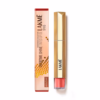 Lakme - 9to5 Overtime Shine Tinted Lip Oil - PINK BLOOM