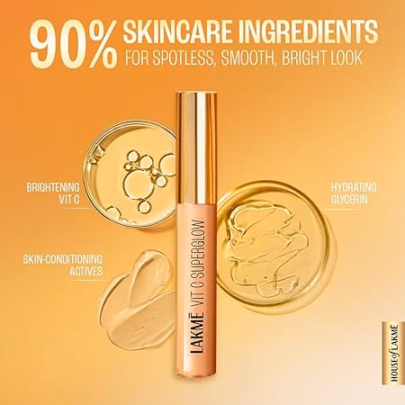Lakme -  Vit C Superglow - Concealer - Cinnamon