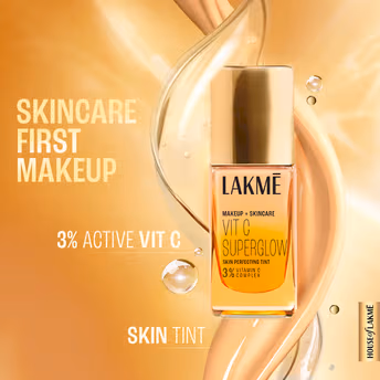 Lakme 9 To 5 - Powerplay Priming Foundation - W180 - WARM NATURAL