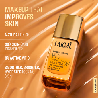 Lakme 9 To 5 - Powerplay Priming Foundation - W180 - WARM NATURAL