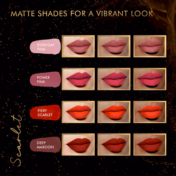 LAKME 9TO5 PRIMER + MATTE LIQUID LIPSTICK - MINIS - SCARLET
