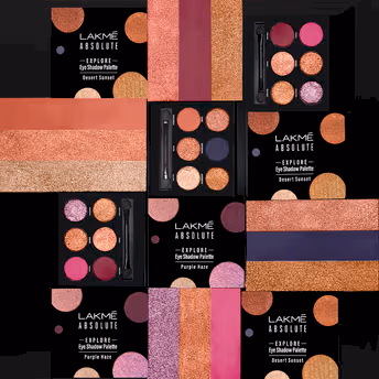 LAKME ABSOLUTE EXPLORE EYE SHADOW PALETTE - DESERT SUNSET