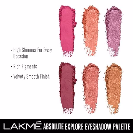 LAKME ABSOLUTE EXPLORE EYE SHADOW PALETTE - PURPLE HAZE