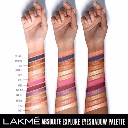 LAKME ABSOLUTE EXPLORE EYE SHADOW PALETTE - PURPLE HAZE