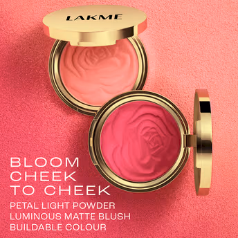 LAKME -  ROUGE BLOOM POWDER BLUSH - PINK BLOSSOM