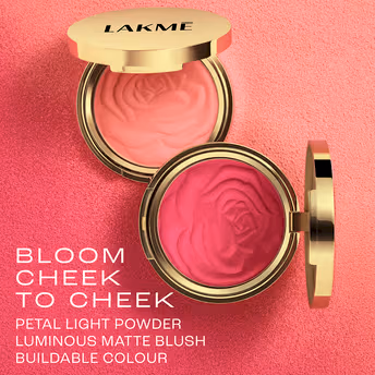 LAKME - ROUGE BLOOM POWDER BLUSH - VINTAGE ROSE