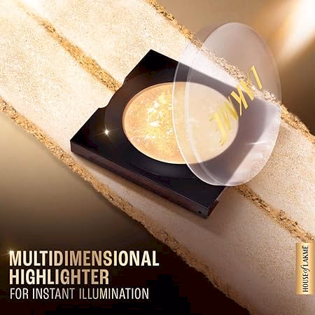 LAKME - GLITTERATI MARBLE HIGHLIGHTER - GOLD GODDESS