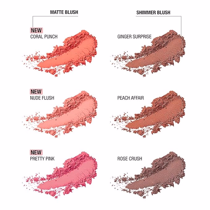 LAKME 9 TO 5 PURE ROUGE BLUSHER - NUDE FLUSH