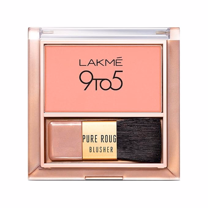 LAKME 9 TO 5 PURE ROUGE BLUSHER - NUDE FLUSH