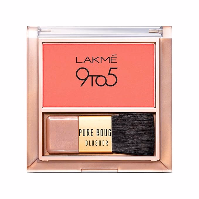 LAKME  9 TO 5 - PURE ROUGE BLUSHER - CORAL PUNCH