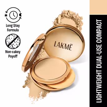 Lakme - 9 To 5  2 In 1 Compact + Foundation - 10 Ivory