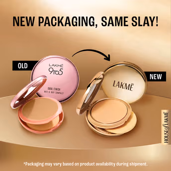Lakme - 9 To 5  2 In 1 Compact + Foundation - 10 Ivory