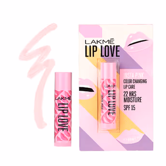 Lakme Lip Love Lip Balm  - Insta Pink