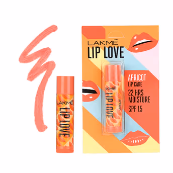 Lakme Lip Love  Lip Balm  - Apricot