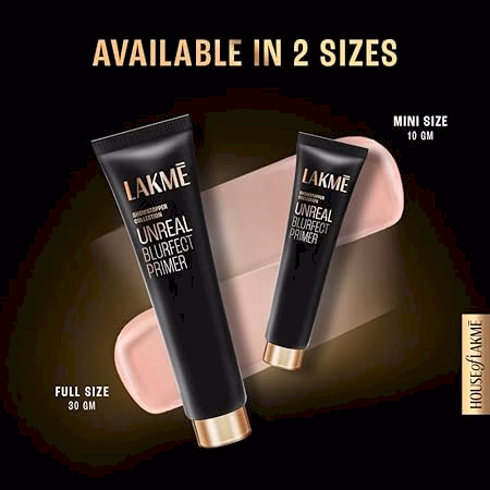 Lakme Unreal Mini Blurfect Face Primer, Mattifies & Blurs Pores