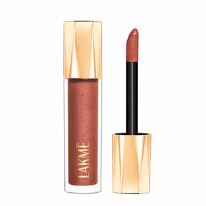 Lakme - Glitterati Lip Glaze - Caramel Drizzle