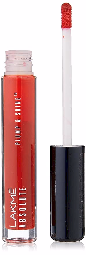 Lakme Absolute Plump And Shine Lip Gloss - Red Shine