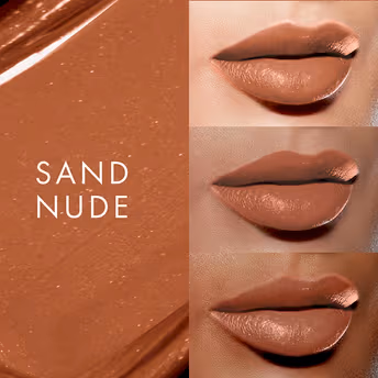 Lakme Glitterati Collection Shine Lipstick - Sand Nude