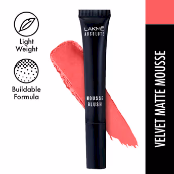 Lakme - Absolute Sheer Cheek Mousse Blush - Pink Berry
