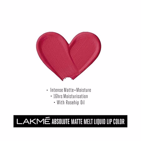 Lakme Absolute Matte Melt Liquid Lip Color - Revenge Red