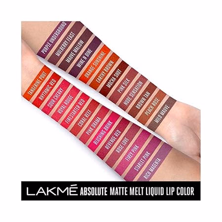 Lakme Absolute Matte Melt Liquid Lip Color - Revenge Red