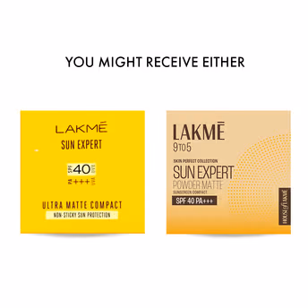 Lakme Sun Expert SPF 40 PA+++ Ultra Matte Compact