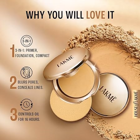 Lakme 9 To 5 - Powerplay Priming Powder Foundation - Ivory Cream