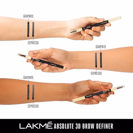 Lakme Absolute 3D Eye Brow Definer - Graphite