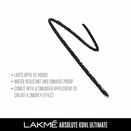 Lakme Absolute Kohl Ultimate Kajal - Black