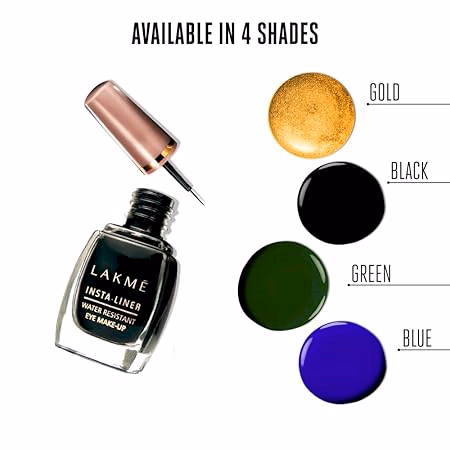 LAKME - Insta Liner-Water Resistant Eye Liner Gel -  GREEN