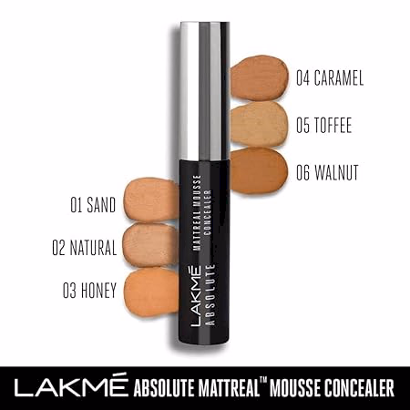 LAKME - Absolute Mattereal Mousse Concealer - 02 Natural
