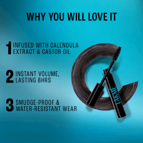 Lakme - Eyeconic - Volume Mascara Black