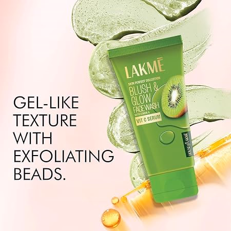 LAKME - BLUSH & GLOW KIWI GEL - FACE WASH