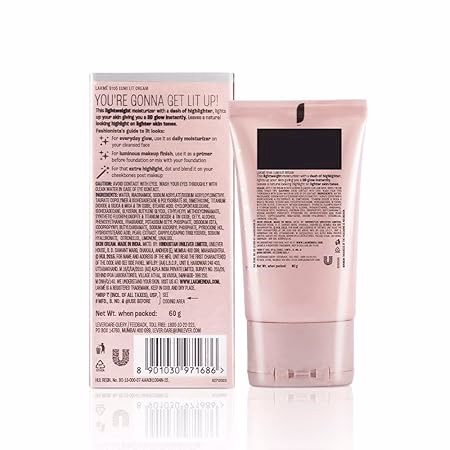 LAKME LUMI LIT CREAM - FACE CREAM  - SILVER