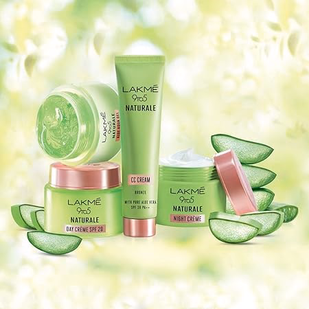 Lakme 9 to 5 - Face Gel - Natural Aloe Vera - DAY CREAM