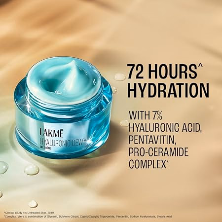 Lakme Absolute Hyaluronic Dewy Overnight Gel CREAM