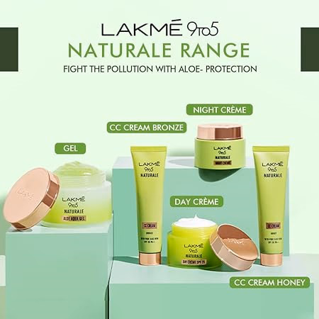 Lakme 9 to 5 - Naturale Aloe Aqua Hydrating Face Gel  - Natural Aloe Vera