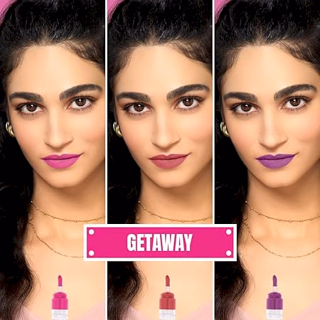 Elle 18 Lit Lip Stack Liquid Lipstick - Getaway