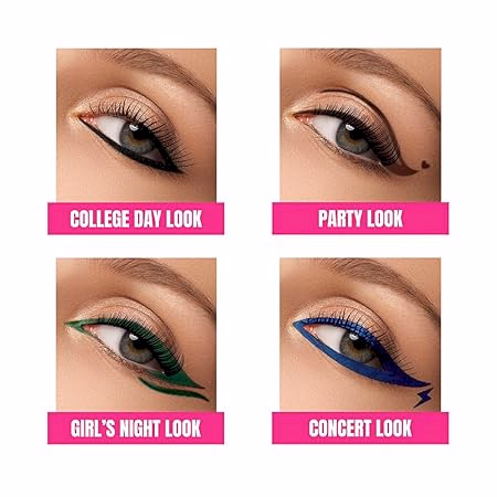 LAKME Elle18 Pencil Eyedrama Matte Kajal Bold Black